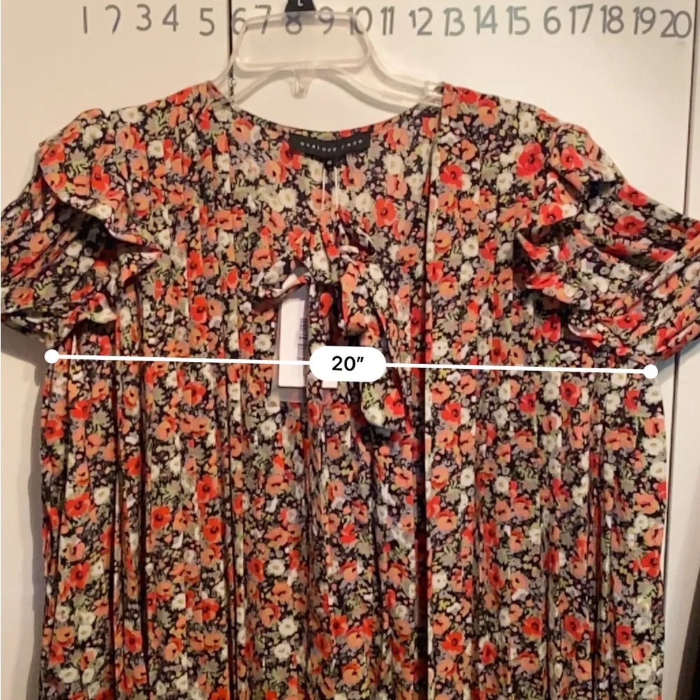 🔥 NWT ENDLESS ROSE GLORAL PLEATED ROMPER - Picture 9 of 10